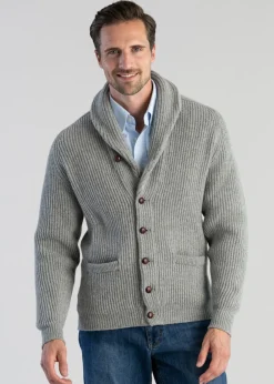 Best Lambswool Windsor Shawl Jacket - Knitwear
