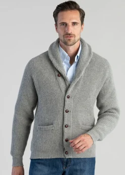 Best Lambswool Windsor Shawl Jacket - Knitwear