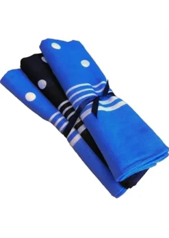 New Large Spotted Handkerchief (3 Pack Tied) - Women Hankies|Hankies