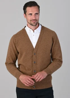 Best Leven 2 Ply Lambswool Cardigan - Knitwear