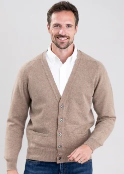 Sale Leven 2 Ply Lambswool Cardigan - Knitwear