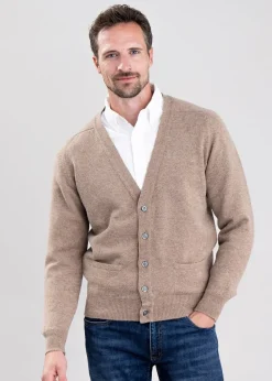 Sale Leven 2 Ply Lambswool Cardigan - Knitwear