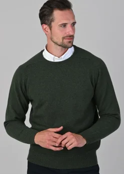 Sale Leven 2 Ply Lambswool Crew Neck - Knitwear