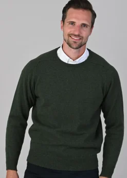 Sale Leven 2 Ply Lambswool Crew Neck - Knitwear