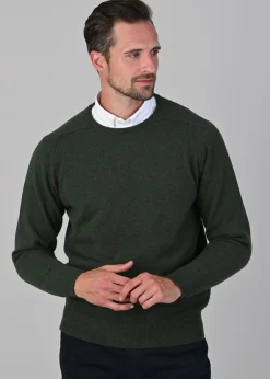 New Leven 2 Ply Lambswool Crew Neck Plus Size - Knitwear