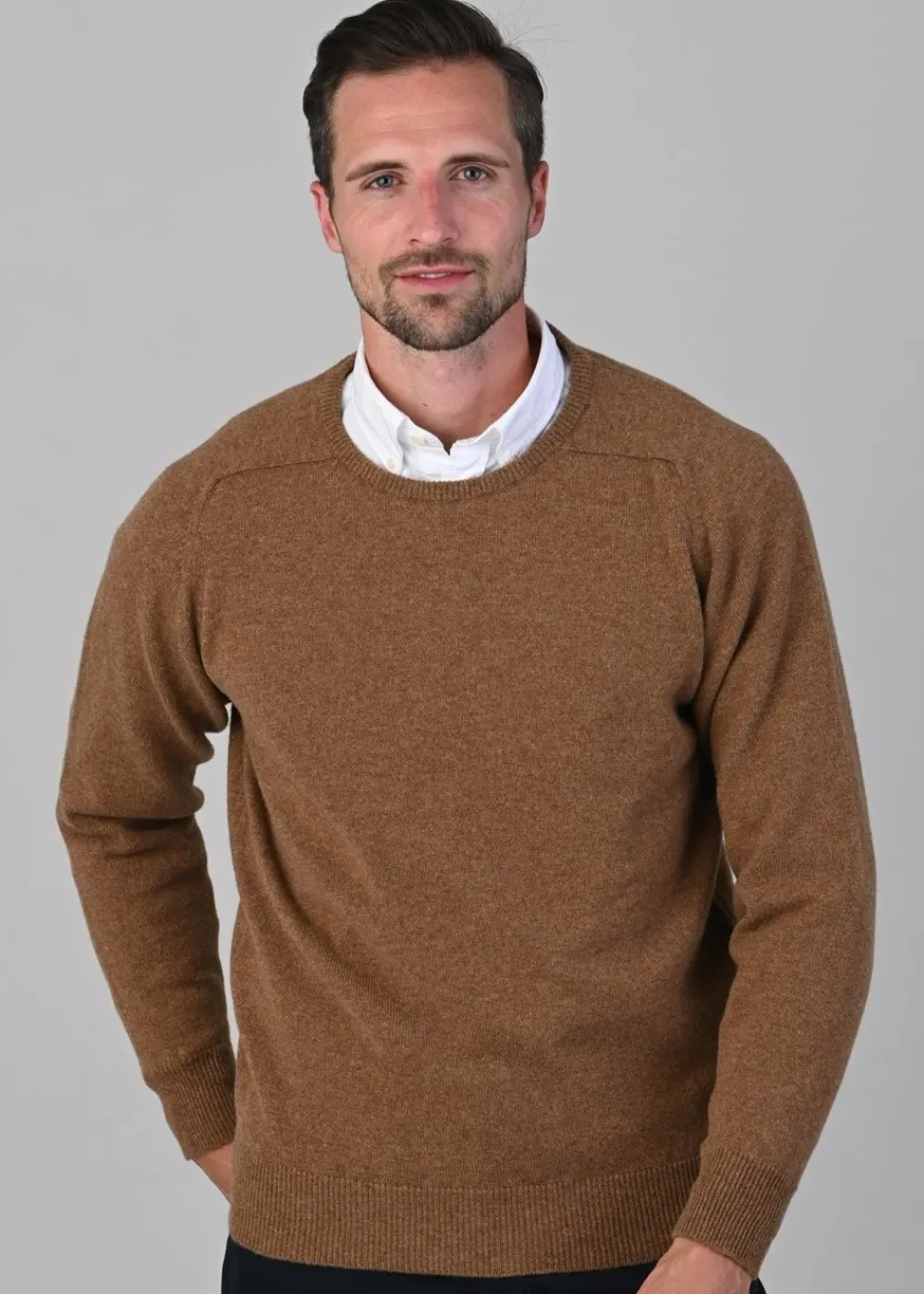 Best Leven 2 Ply Lambswool Crew Neck - Knitwear