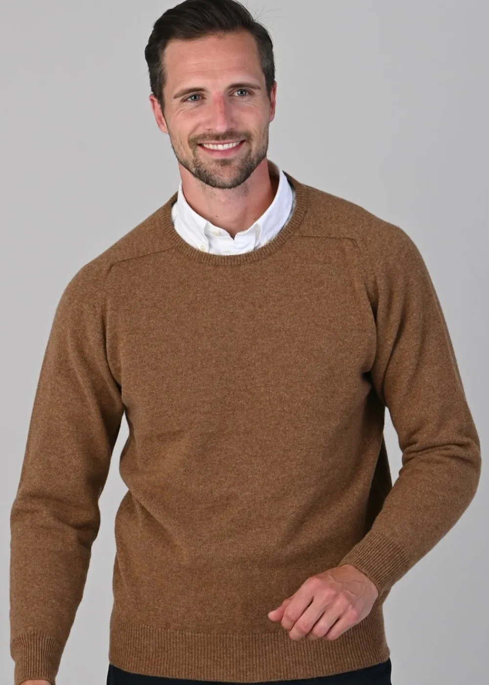 Best Leven 2 Ply Lambswool Crew Neck - Knitwear