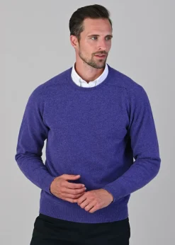 Best Leven 2 Ply Lambswool Crew Neck Plus Size - Knitwear