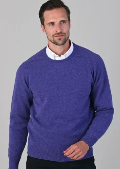 Best Leven 2 Ply Lambswool Crew Neck Plus Size - Knitwear