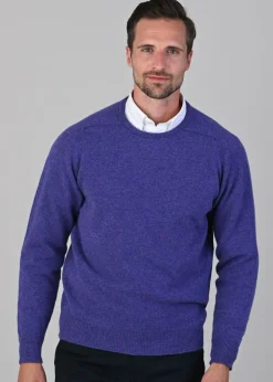 Best Leven 2 Ply Lambswool Crew Neck Plus Size - Knitwear