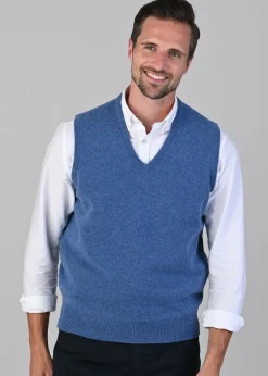 Best Leven 2 Ply Lambswool Slipover - Knitwear