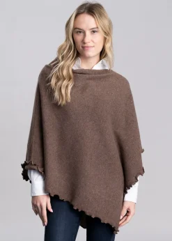 Discount Lindsey Lambswool Poncho - Women Knitwear
