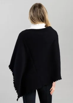 Outlet Lindsey Lambswool Poncho - Women Knitwear