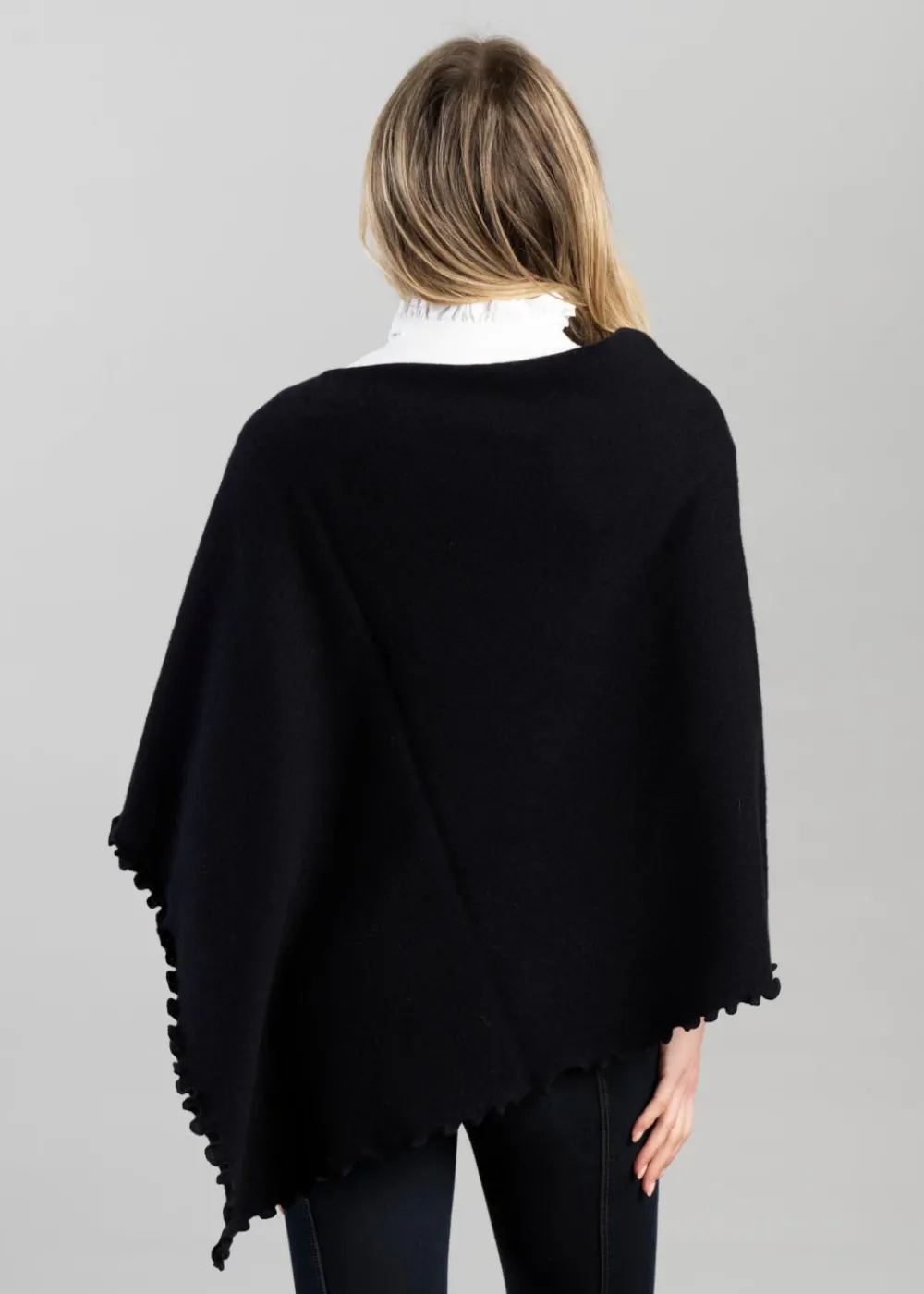 Outlet Lindsey Lambswool Poncho - Women Knitwear