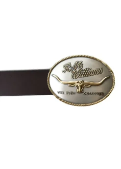 New Longhorn Trophy Buckle - Women Belts