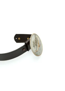 New Longhorn Trophy Buckle - Women Belts