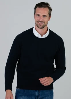 Outlet Melrose 2 Ply Cashmere Crew Neck - Knitwear