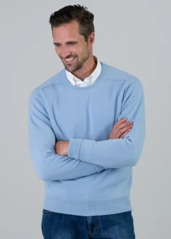 Clearance Melrose 2 Ply Cashmere Crew Neck - Knitwear