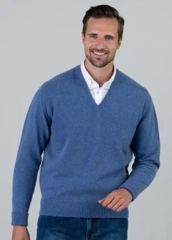Clearance Melrose 2 Ply Cashmere V-Neck - Knitwear