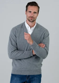 Sale Melrose 2 Ply Cashmere V-Neck - Knitwear