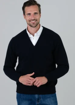 Sale Melrose 2 Ply Cashmere V-Neck - Knitwear