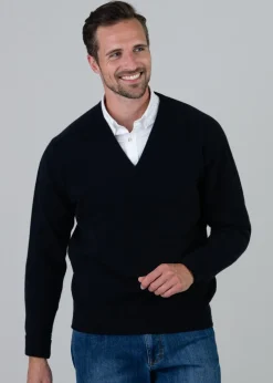 Sale Melrose 2 Ply Cashmere V-Neck - Knitwear