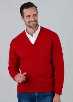Clearance Melrose 2 Ply Cashmere V-Neck - Knitwear