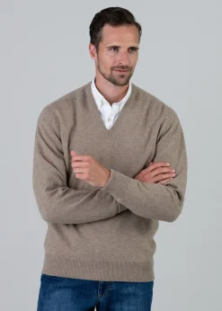 Fashion Melrose 2 Ply Cashmere V-Neck - Knitwear