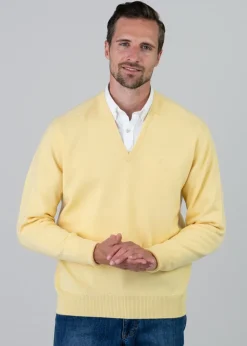 Sale Melrose 2 Ply Cashmere V-Neck - Knitwear