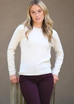 Discount Millie Cashmere Crew Neck - Women Knitwear
