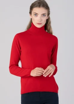 Discount Millie Cashmere Roll Collar - Women Knitwear