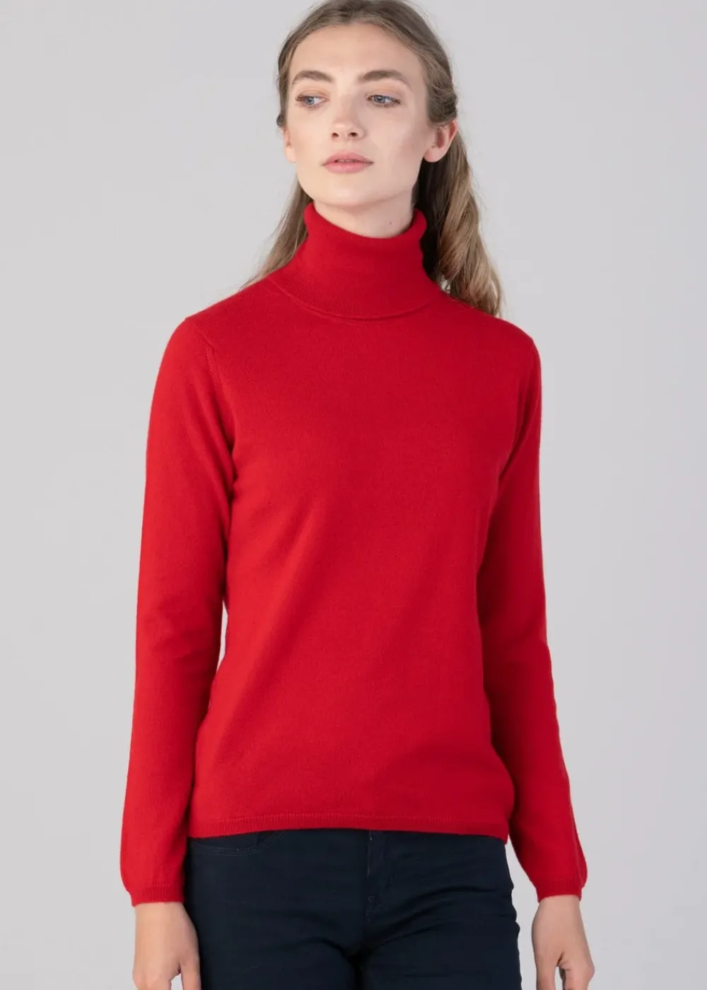Discount Millie Cashmere Roll Collar - Women Knitwear