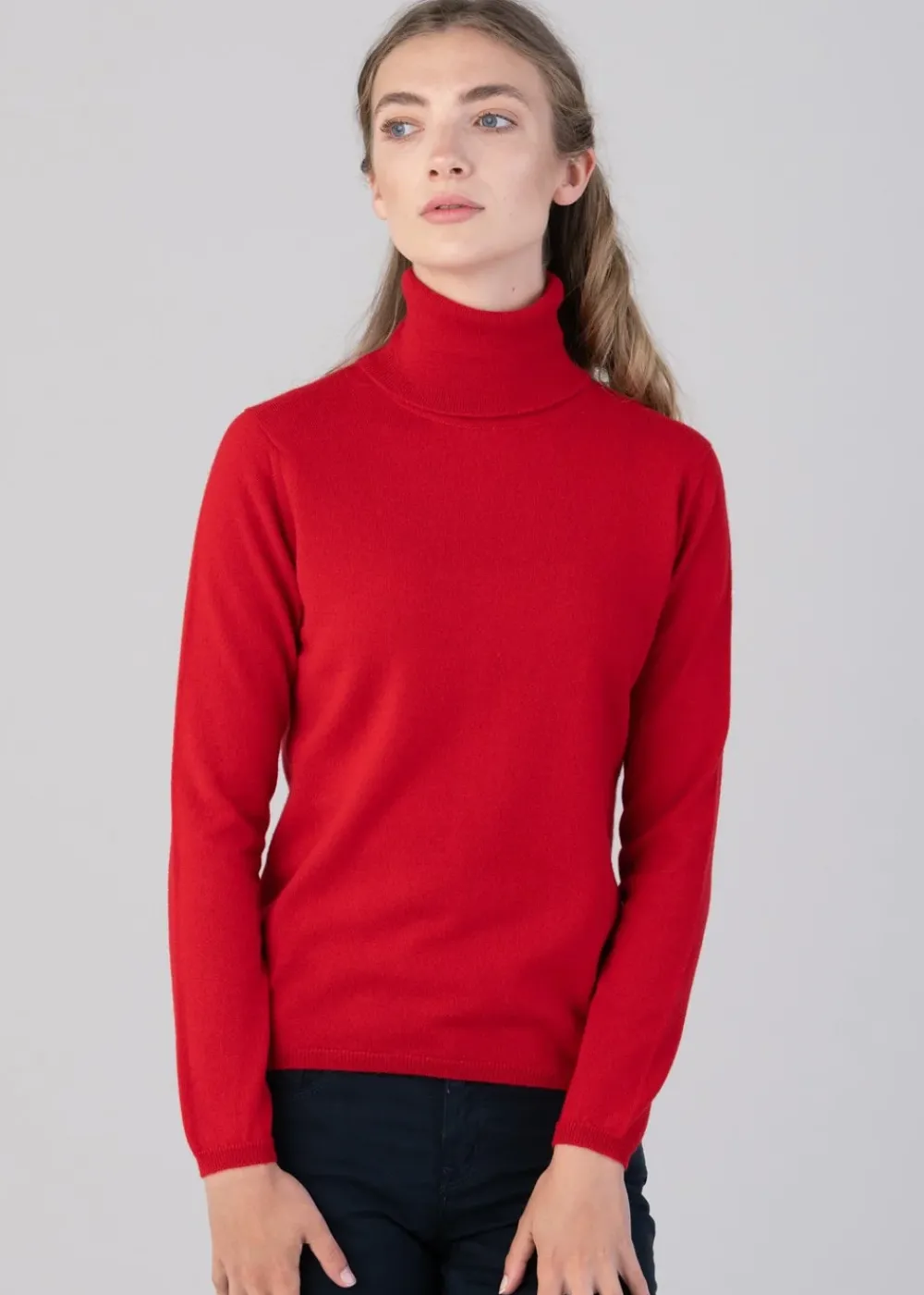 Discount Millie Cashmere Roll Collar - Women Knitwear