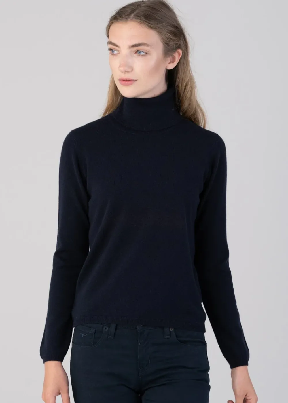 Best Millie Cashmere Roll Collar - Women Knitwear