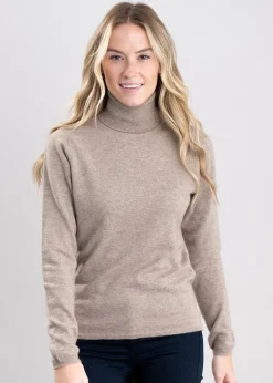 Discount Millie Cashmere Roll Collar - Women Knitwear