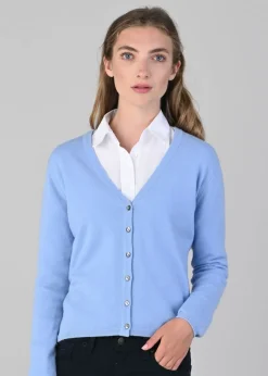 Sale Millie Cashmere Vee Cardigan - Women Knitwear