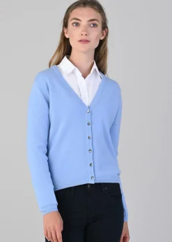 Sale Millie Cashmere Vee Cardigan - Women Knitwear