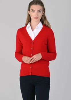 Sale Millie Cashmere Vee Cardigan - Women Knitwear
