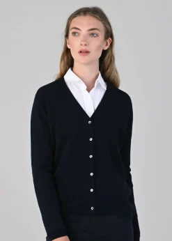 Clearance Millie Cashmere Vee Cardigan - Women Knitwear