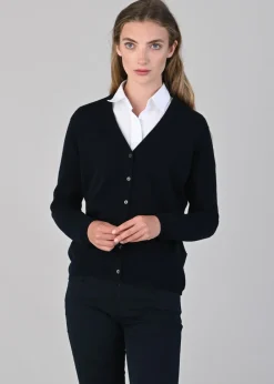 Clearance Millie Cashmere Vee Cardigan - Women Knitwear