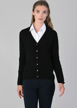 Best Millie Cashmere Vee Cardigan - Women Knitwear