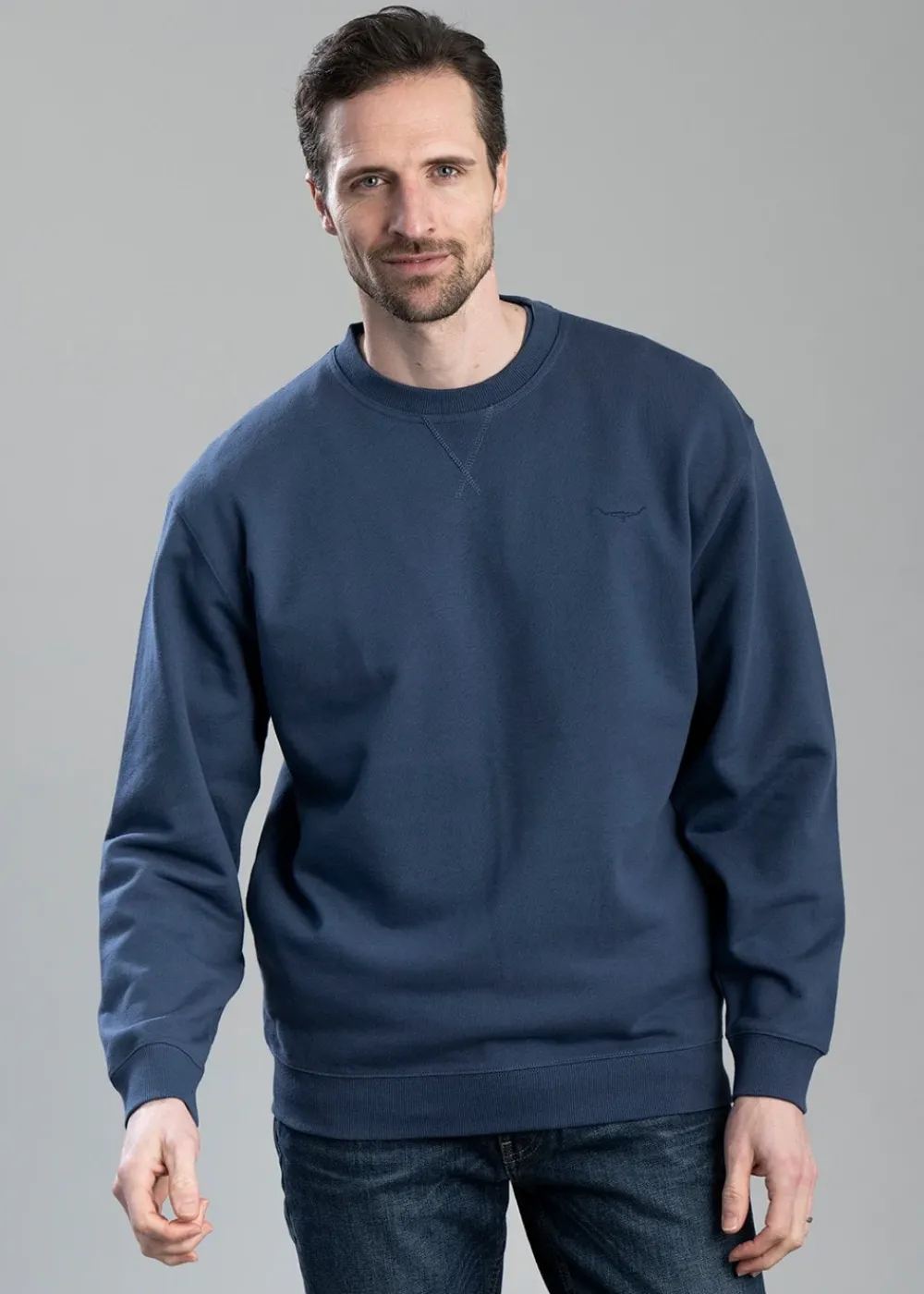 Discount Mini Longhorn Crew Neck Sweatshirt - Sweatshirts