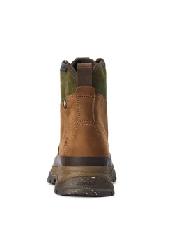 Fashion Moresby H2O Boots - Distressed Brown and Olive Women Boots|Boots