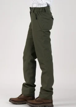 Hot Mucker Active Trousers - Olive Women Trousers & Jeans