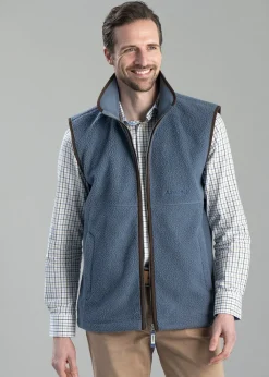 Clearance Oakham Retro Fleece Gilet - Gilets|Fleece