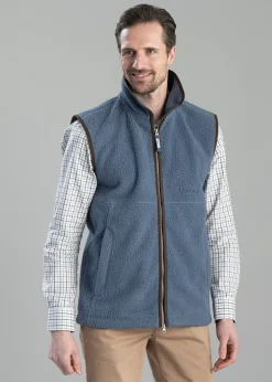 Clearance Oakham Retro Fleece Gilet - Gilets|Fleece