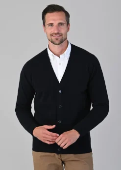 Clearance Oxton 1 Ply Cashmere Cardigan - Knitwear