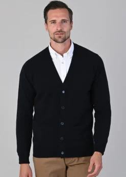 Clearance Oxton 1 Ply Cashmere Cardigan - Knitwear