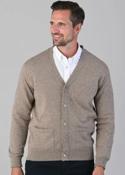 Fashion Oxton 1 Ply Cashmere Cardigan - Knitwear