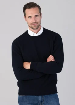 Best Oxton 1 Ply Cashmere Crew Neck - Knitwear